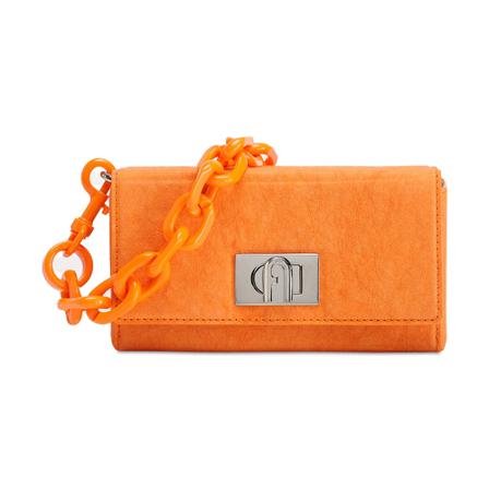 Furla, Shoulder Bags Oranje, Dames, Maat:ONE Size,stof