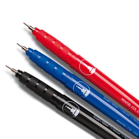 PENTEL Märkpenna perm. super fine svart - Lyreco - Kontorsmaterial - Pennor - Finelinerpennor