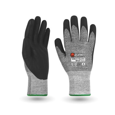 Eureka Cut 1310-5 Skärskyddshandske nitril, fodrad 12, Arbetskläder