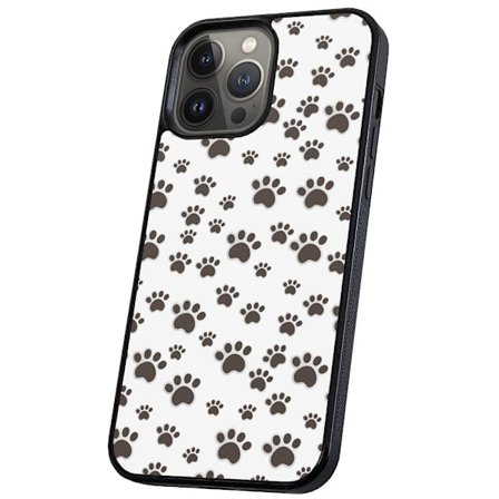 iPhone 13 Pro - Skal/Mobilskal Paw Pattern