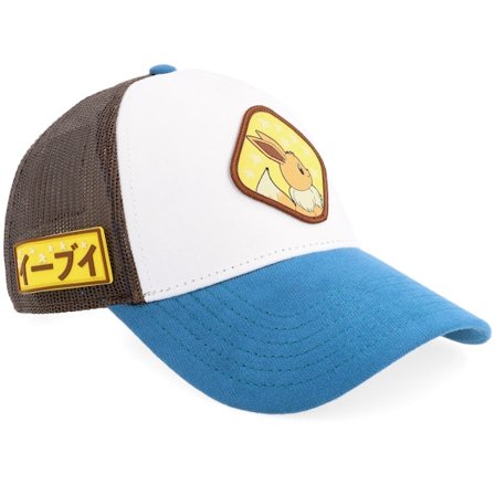 Difuzed - Hvid trucker Kasket - Pokémon Eevee A-Frame Trucker @ Hatstore