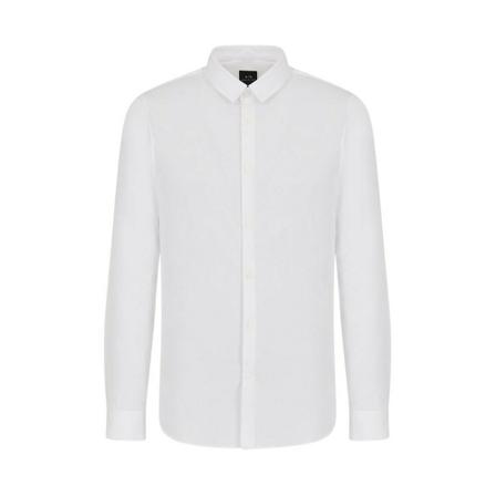 Armani Exchange, Formal Shirts Wit, Heren, Maat:M