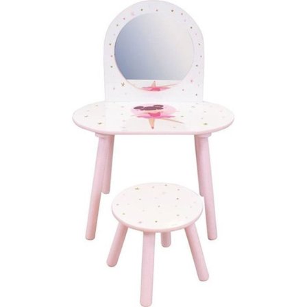Cooff med pall - Ballerina Dancer - Fun House - H.48 X L.60 X D.40 / H.27 X L.28 X D.28 cm