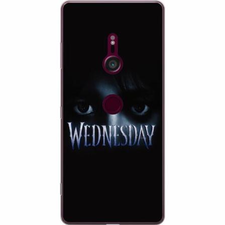 Sony Xperia Xz3 Genomskinligt Skal Wednesday Addams