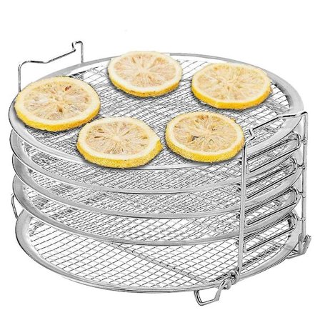 Ninja Foods Trykkoker og Luftfrityr Stativ, Matkvalitet Rustfritt Stål Dehydrator Stativ, 1