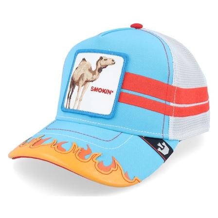 Goorin Bros. - Bleu trucker Casquette - Somebody Stop Me- Supercharged Blue/White A-Frame Trucker @ Hatstore