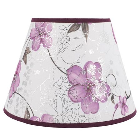Stof Lampeskærm Blomstermønster Lampeskærm Bordlampe Skærm Gulvlampe Skærm