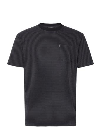 Vintage Overdye Stripe Tee T-shirt Sort Superdry