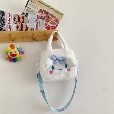 Plysch Cinnamon Roll Melody Kuromi Plysch Tote Cinnamoroll