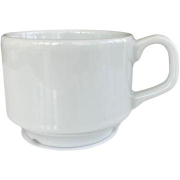 Kaffekopp Blocho Sara Hvit 18c