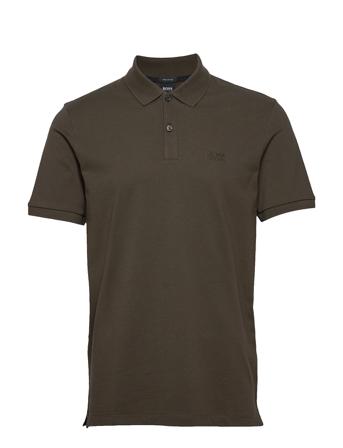 Pallas Polos Short-sleeved Grön BOSS