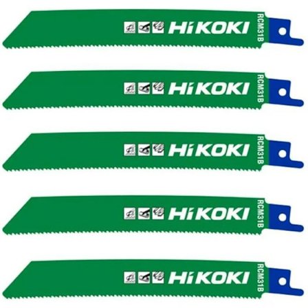 Scie - Hikoki sågblad - 752676 - BANSÅGSVAL JR RCM31B KURV 150 14TPI 150mm /5st.