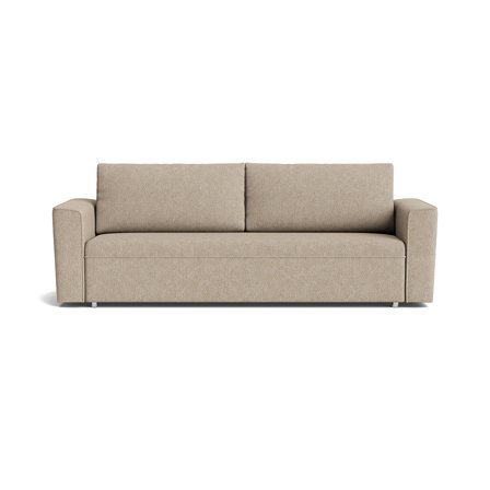 Izola 3 personers sovesofa, opbevaring - Aragon Grå/Beige - 242x97x88 - Sofa, sovesofa