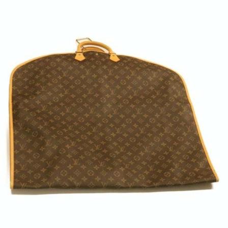 Louis Vuitton Vintage, Pre-obned clothes door cover Bruin, Dames, Maat:ONE Size,leer