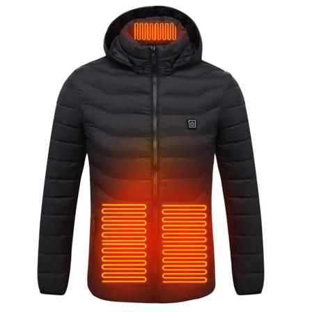 Usb Electric Hood Jacket 8 Winter Warm Jacka I Värmezon