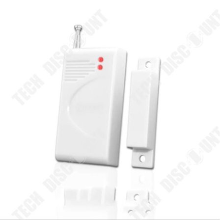 Trådløs dørsensor - TD - XJY-MC05 - 10 stk - Tyverialarm - Nem installation