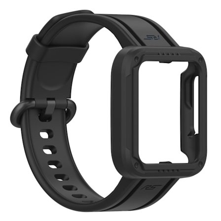 Integrert armbånd for MI Watch Lite/MI Watch Lite2/Redmi Watch2 Lite (svart)