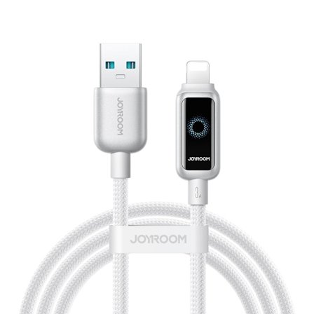 Joyroom USB-A to Lightning Fast Charging Data Cable 3A, 1.2m - White