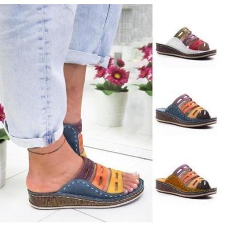 Färgrika Sandaler / Slippers Blue 42