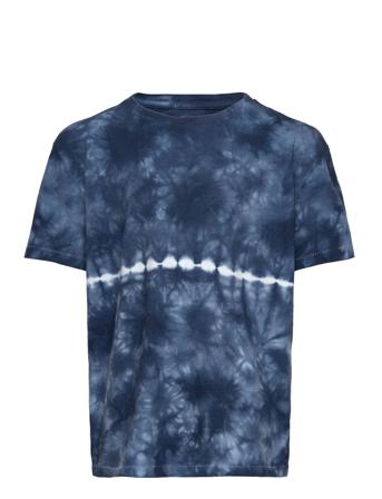 Teen 100% Organic Cotton Tie-Dye T-Shirt Blue GAP