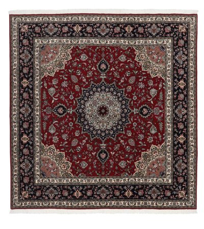 Tabriz 60 Raj Urdimbre De Seda Alfombra 202X209 Lana