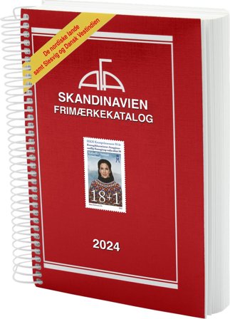 AFA - Skandinavien 2024 - Spiralryg - Frimærkekatalog