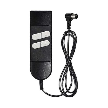 Elektrisk Sofa Fjernbetjening Erstatning, 5 Pin 4 Knap Power Recliner Fjernbetjening til OKIN LIMOSS