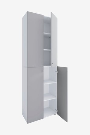 VCM - Vcm Skoskap Lona 2Xl hengslede dører - Flerfarget - Skoskap - Fra Homeroom