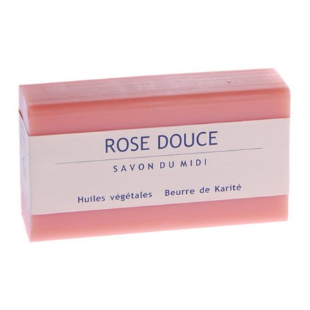 Savon du Midi Sæbe Rose Douce Økologisk 100 g, Skincare, Håndpleje, Håndsæbe