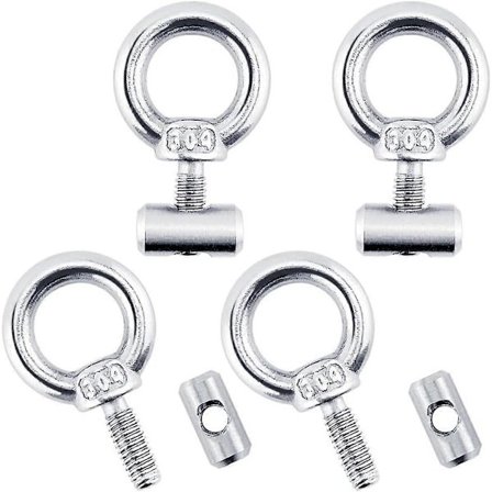 4 st Markiskrokar i rostfritt stål, Markiskrok för husbil