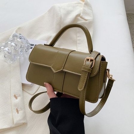 Axelväska Messenger Bag GRÖN