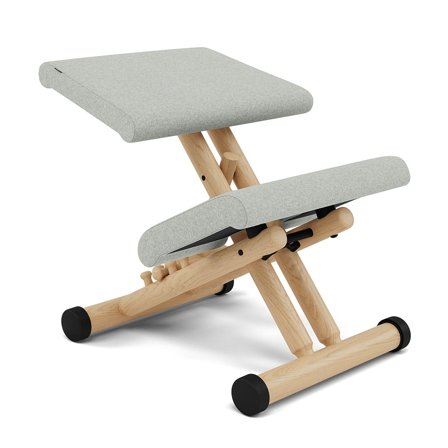 Varier Furniture Multi - Grey Wool - Natural base