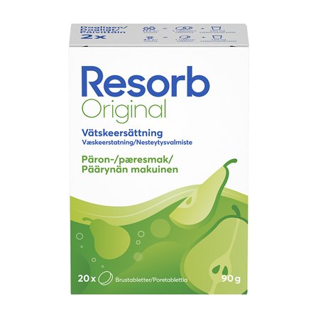 Resorb Original 20 st brustabletter