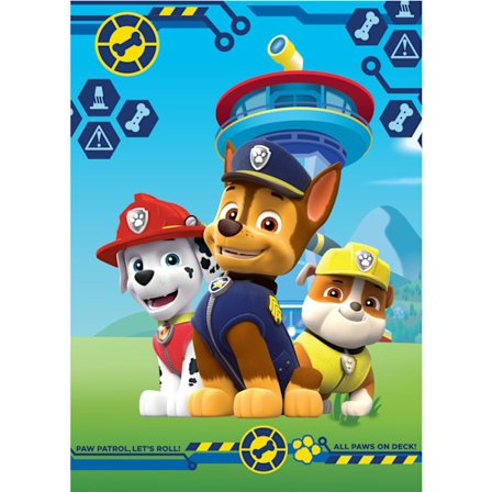 Paw Patrol Fleecefilt "Paws on Deck" 100x140 cm