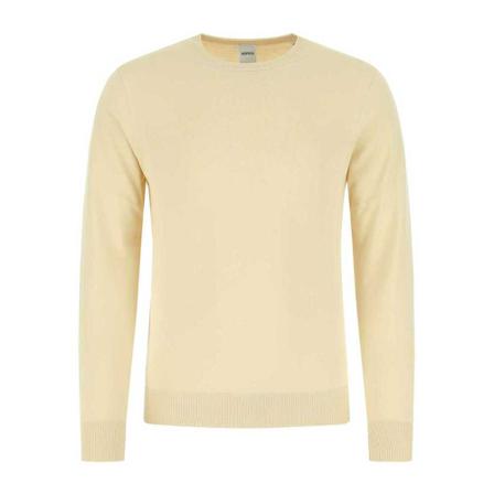 Aspesi, Round-neck Knitwear Beige, Heren, Maat:XL