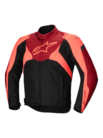 Blouson Moto Alpinestars T-Jaws V4 WP Noir/Rouge/Fluo M