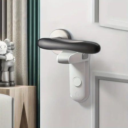 Lapsilukko, vauvan oven lukko, ovenkahvan suoja ilman porausta, lemmikkieläinten oven lukko