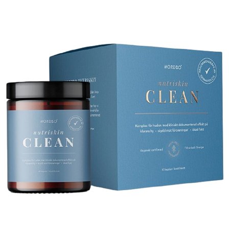 Nordbo Nutriskin Clean 60 kaps., Helse & Madvarer, Kosttilskud, Hud, Hår & Negle