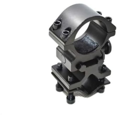 Laser- og lommelyktfeste med løpsadapter for montering av siktet.