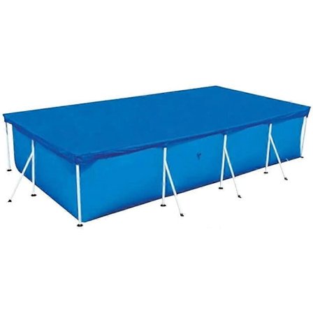 Suorakulmainen putkirunkoinen allaspeite, suorakulmainen uima-allaspeite, putkirunkoisten altaiden kuplapeite, sadesuoja - sininen (260X170CM)
