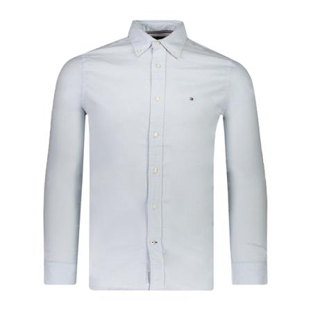 Tommy Hilfiger, Overhemd Shirt Blauw, Heren, Maat:L,Katoen