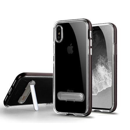 TPU Case med telefonställ + 2st skärmskydd iPhone XR