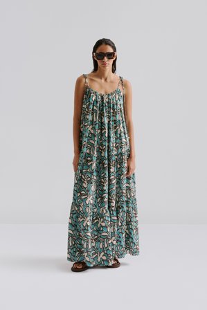 Malina - Mare Dress - 42 - Ocean Corals