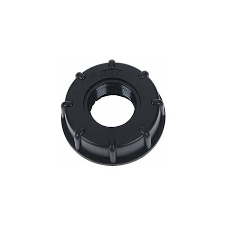 IBC Tank-koppling - IBC Tank-adapter - Ersättningskrankoppling för trädgårdsvattenbeslag (2,5 tum) HIASDFLS