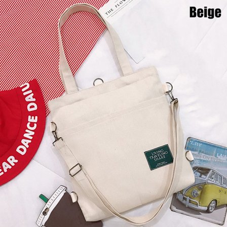 Kvinnor enkla axelväskor Travel Canvas Handväskor - high quality