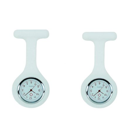 Silikone Sygeplejerske Ur Brosche Tunika Fob Ur Med Gratis Batteri Læge Medicinsk Unisex Ure Ur