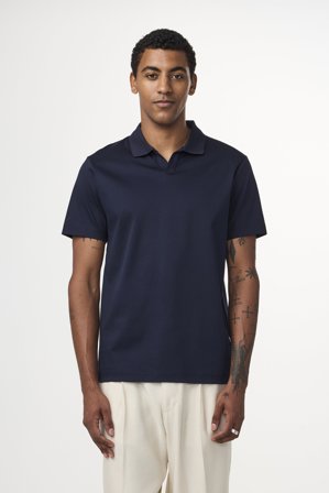 NN.07 Paul 3525 Polo Male Blue Organic Cotton