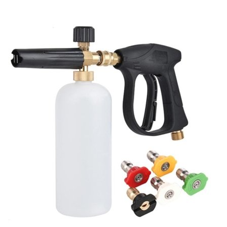 Bil værktøj Højtryk renser vand pistol vasker sæbe skum sprøjte dyser til Karcher bil tilbehør