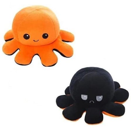 Reversible Octopus Plushie Toy