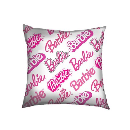 Sofa Bil Hjemmekontor Dekor Barbie Film Putetrekk Pynteputetrekk Gaver 45cm*45cm (FMY)